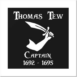 Captain Thomas Tew Posters and Art